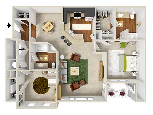 Floor plan Madison