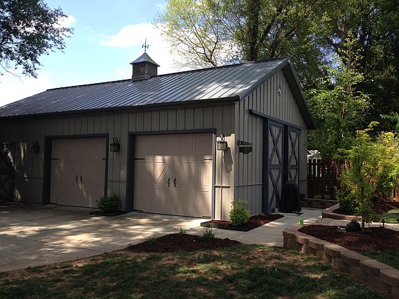 Two car garage