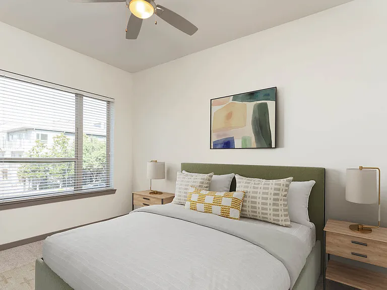 Carpeted Bedroom