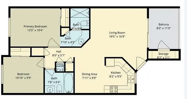 Floor Plan - 1108 La Terrace Cir