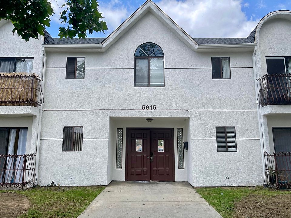 Front of apartment