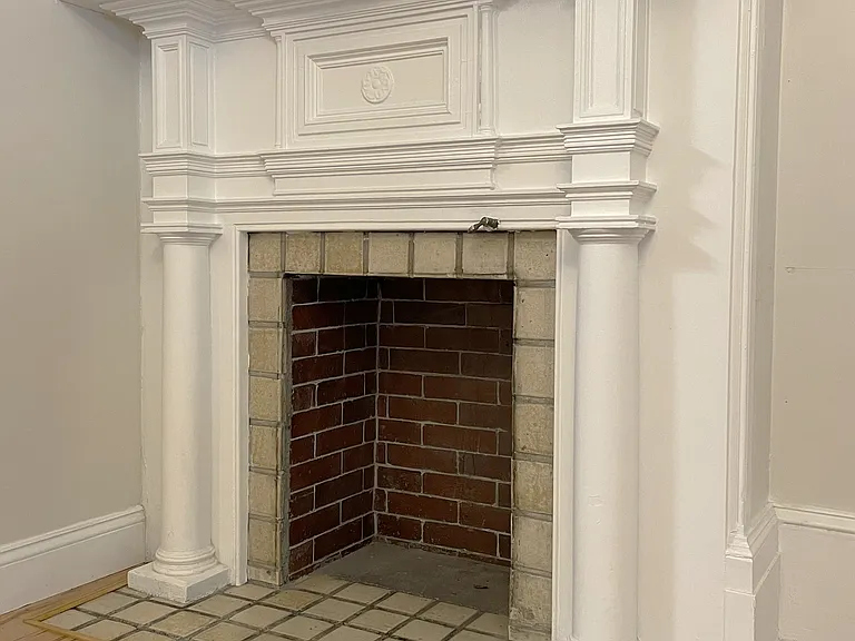 Living Room Historic Mantel
