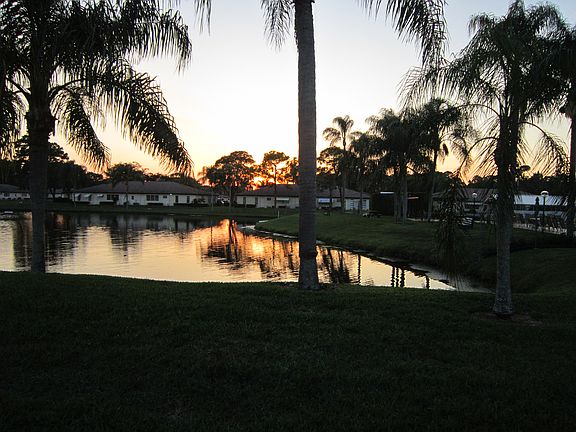 Sunset from living room