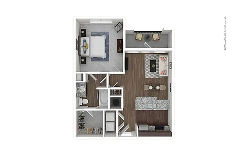 Floor plan The Celina - Workforce Housing