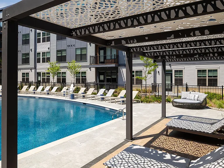 Pool and sundeck