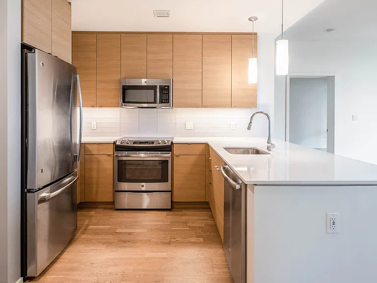Kitchen with Stainless Steel Appliances
