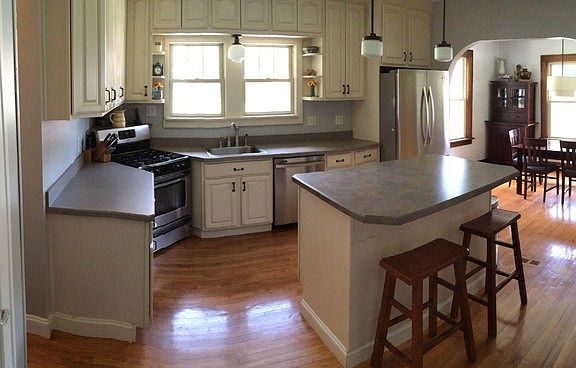 Updated white kitchen