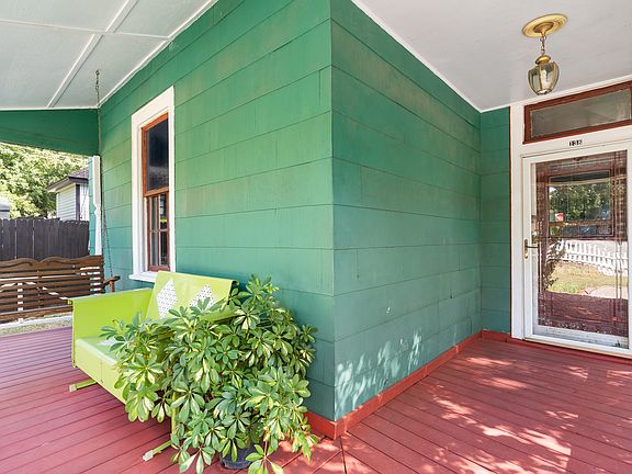 Welcoming front porch