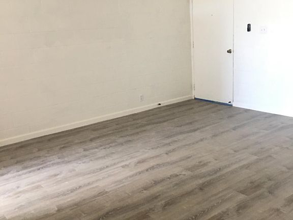 living room and front door