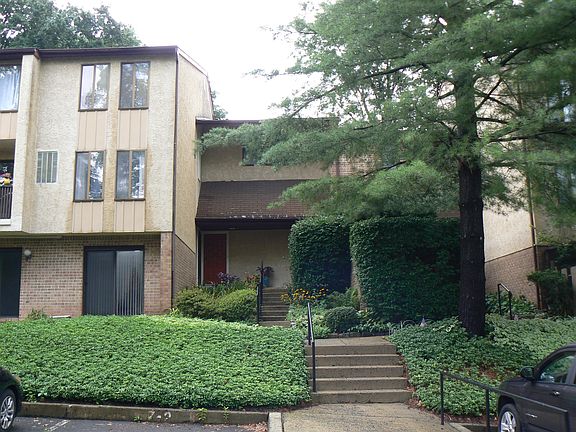 View from Parking Area with dedicated spot as well as visito