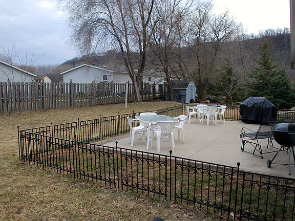 Backyard patio
