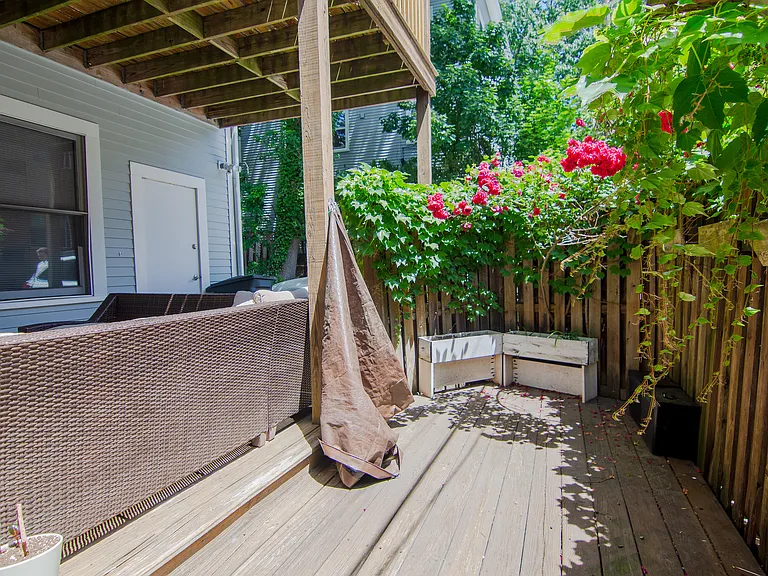 Private patio for your exclusive use