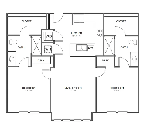 Floor plan A-2A1