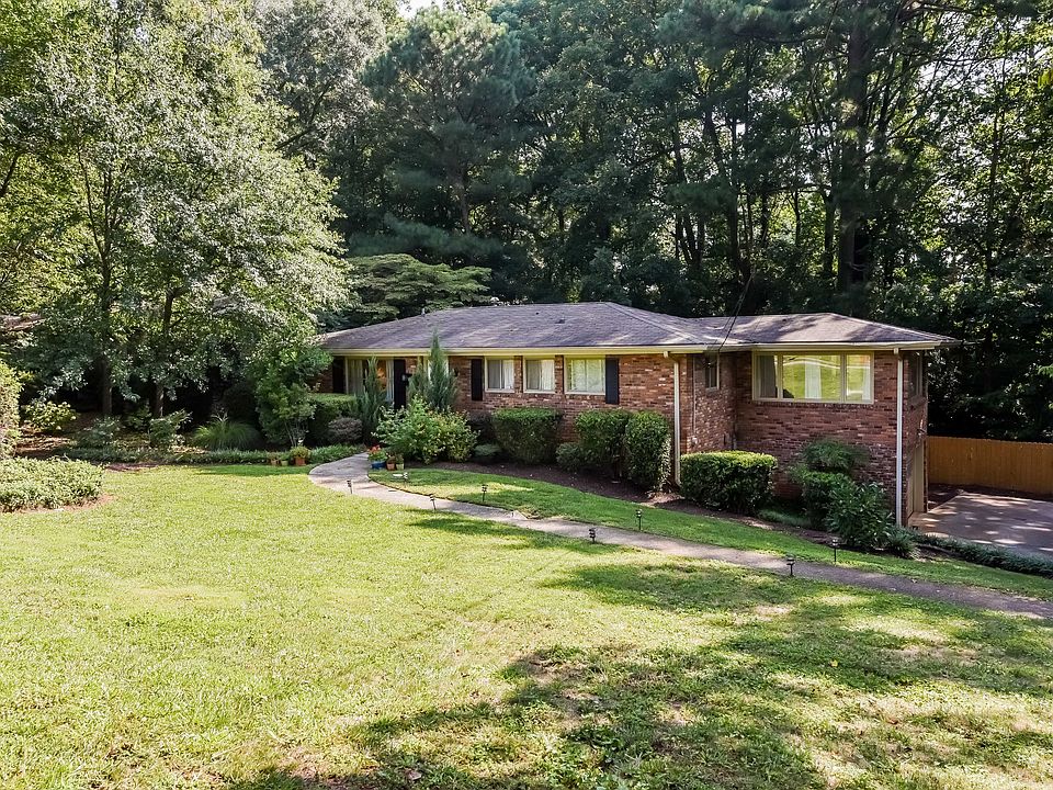Updated brick ranch in wonderful location