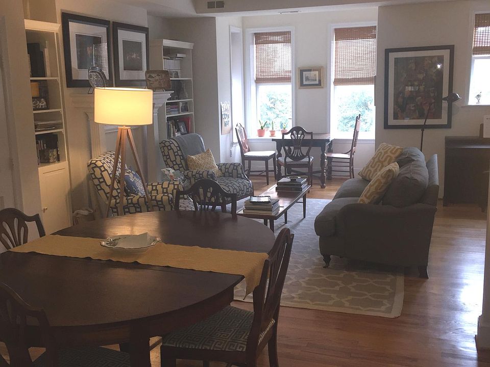 Main level with view towards street.