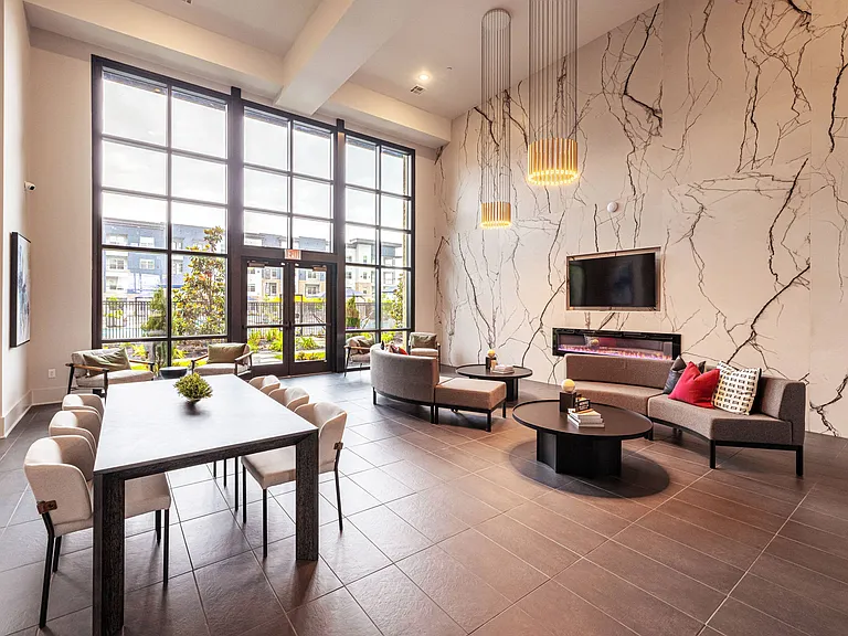 Clubhouse with Lounging Areas
