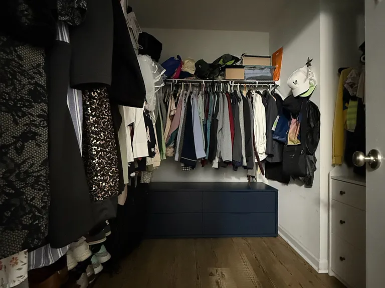 Large walk-in closet