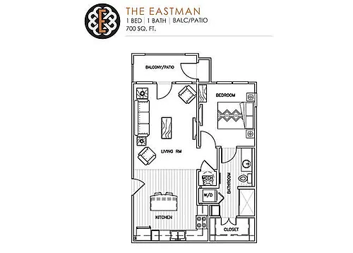Floor plan Eastman