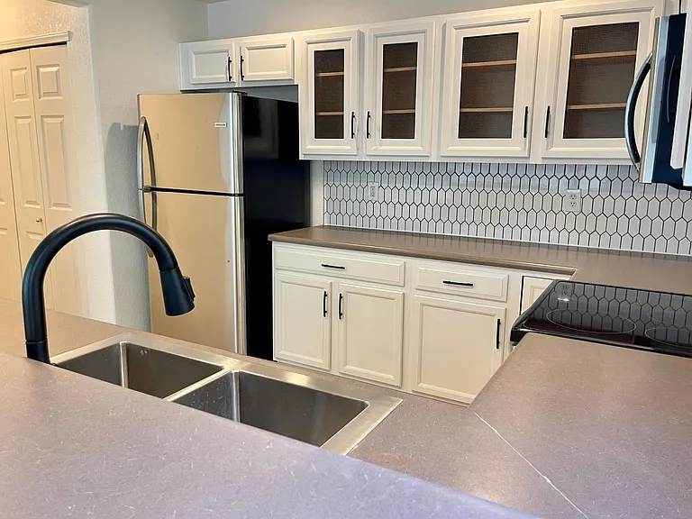 Bright, open kitchen