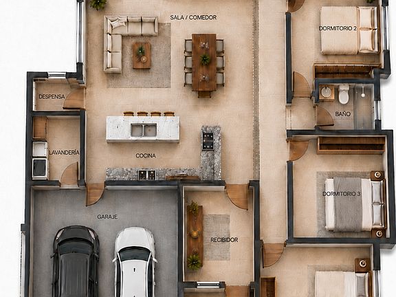 2nd image of 3 Backyard Vlg