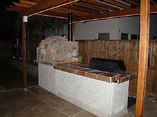 Backyard Pizza Oven