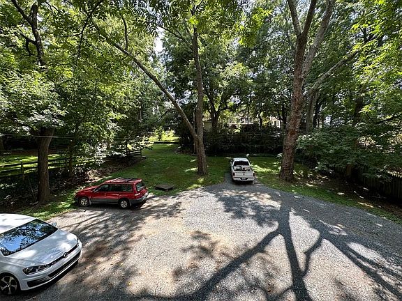 Rear off street dedicated parking area.
