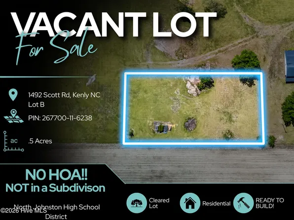 1492 Scott Road LOT B, Kenly, NC 27542