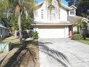 front of the house