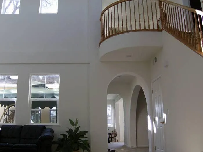 Vaulted ceiling