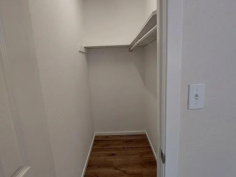 2nd bedroom walk in closet