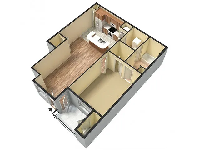 Floor plan 1 Luxury Garden