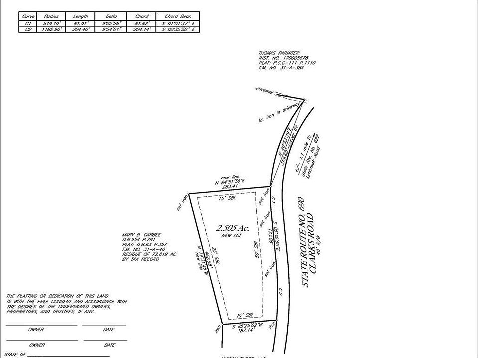 2nd image of 0 Clarks Rd Lot 40C