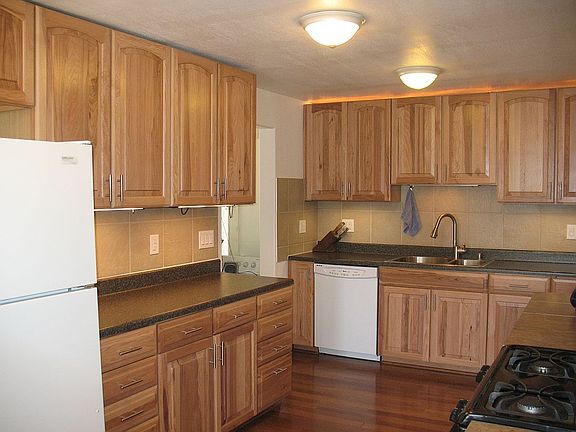 Custom Hickory cabinets