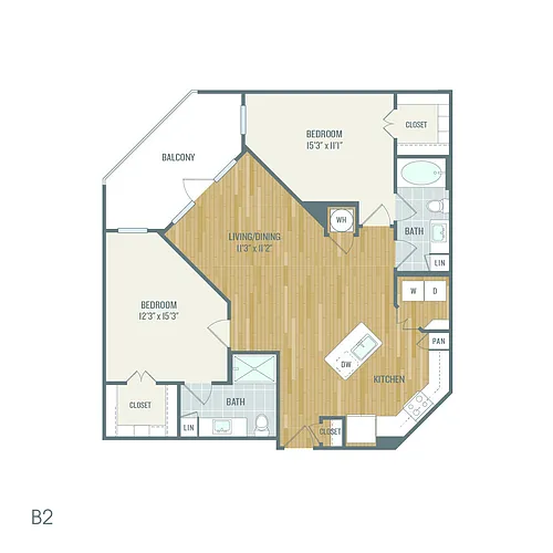 Floor plan B2