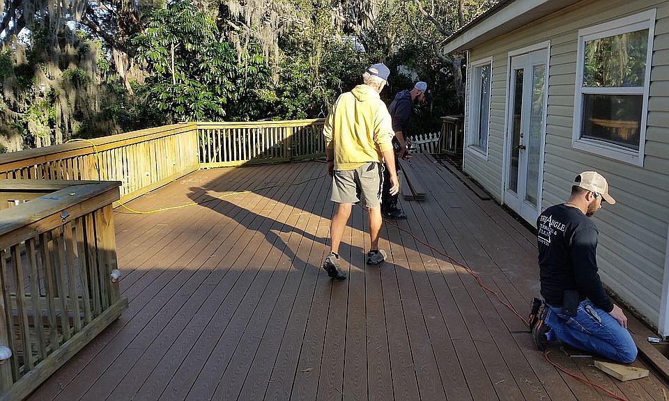 Low maintenance deck