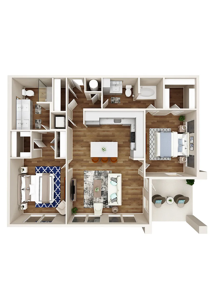 Floor plan B4