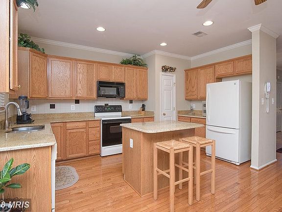 Kitchen with granite countertops