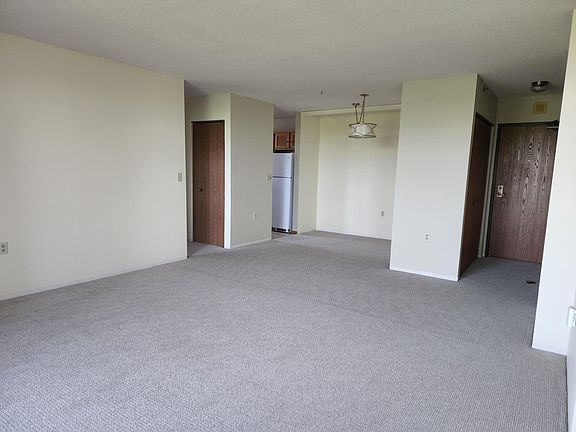 Living room and dining area