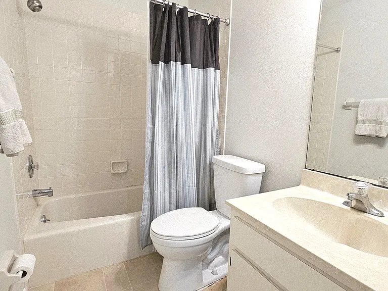 Guest bath-full tub & shower