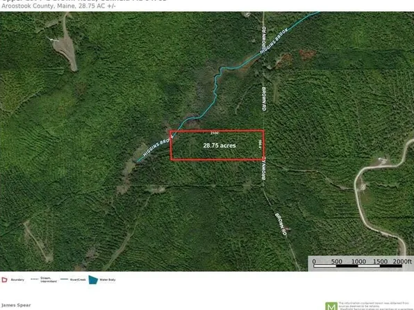 Upper Lot 7-2 Brown Road, Oakfield, ME 04763
