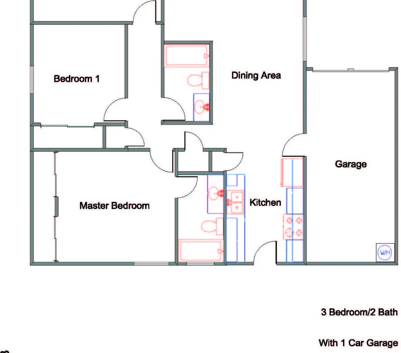 3 bed, 1145 sqft, $1,895 — Photo 1