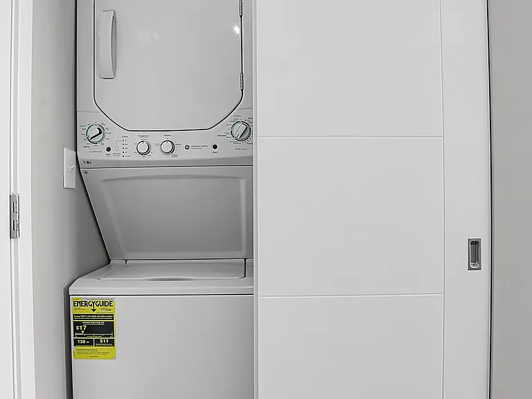 Washer and dryer in every unit
