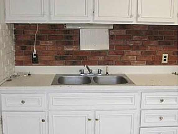 White cabinets