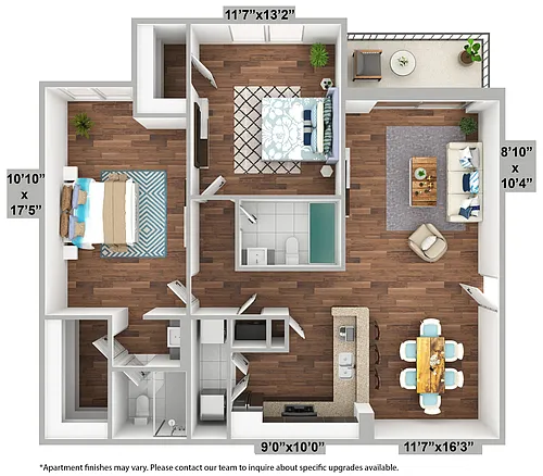 Floor plan Hamptons | B1