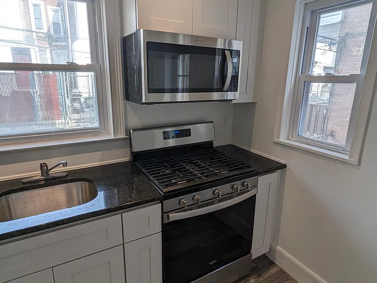 Newly renovated. Brand new everything. New wood cabinets. New stainless steel appliances. New granite countertop.