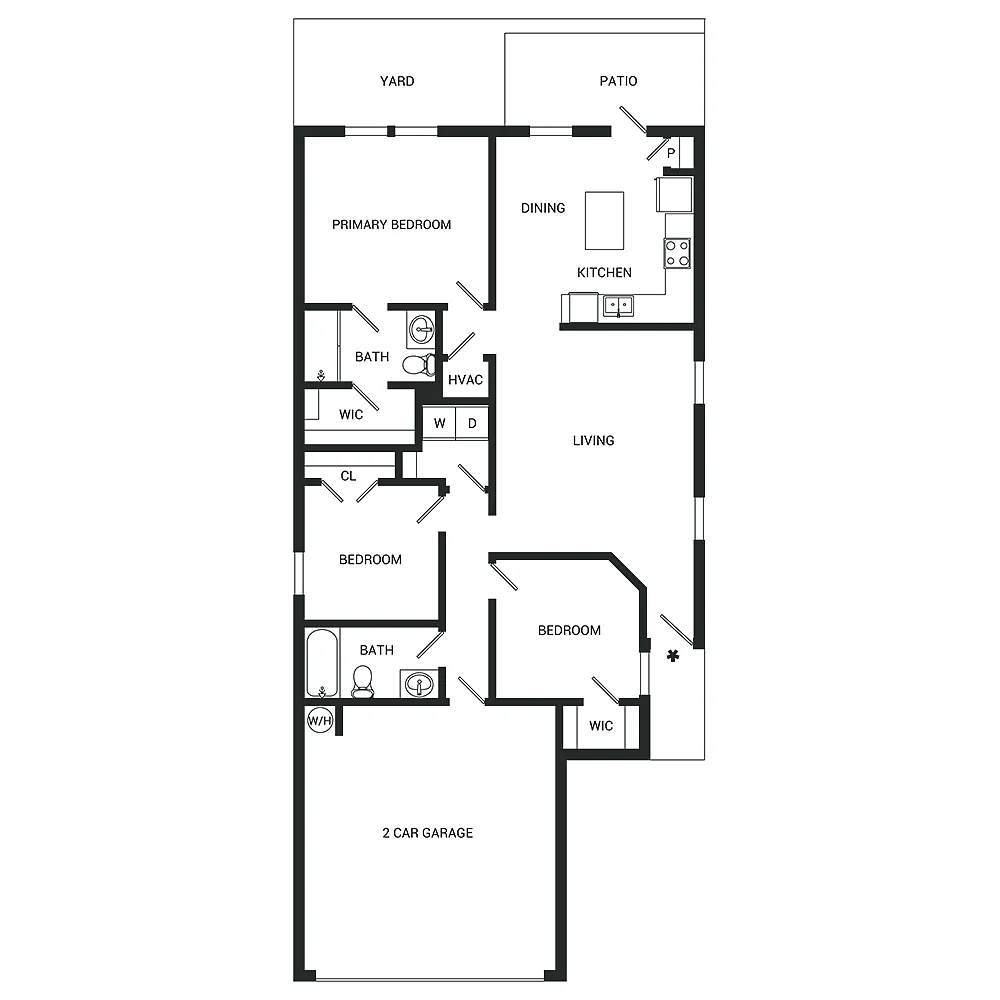 Floor plan Adams