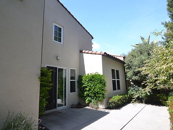 Townhouse backyard