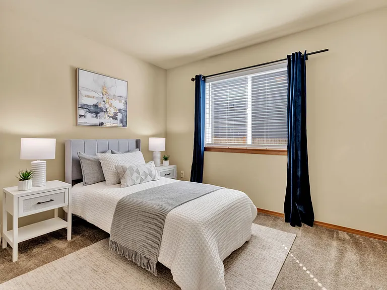 All photos were taken previously with staging furniture. No furniture included in rental.