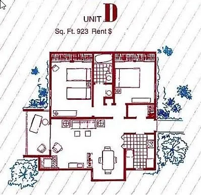 Floor plan Plan D