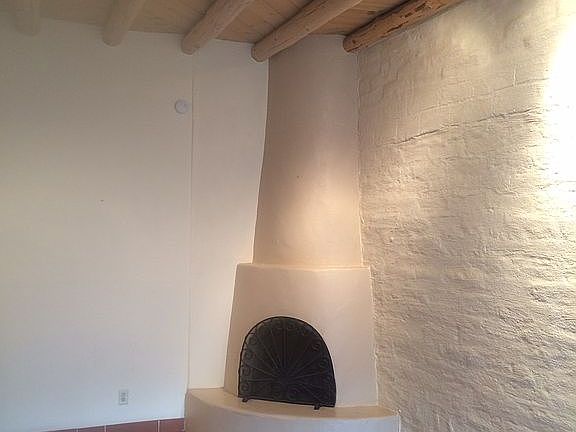 Living room fireplace 